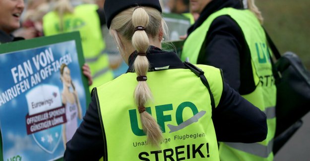 UFO Union against Lufthansa's daughters: The new year's eve strike