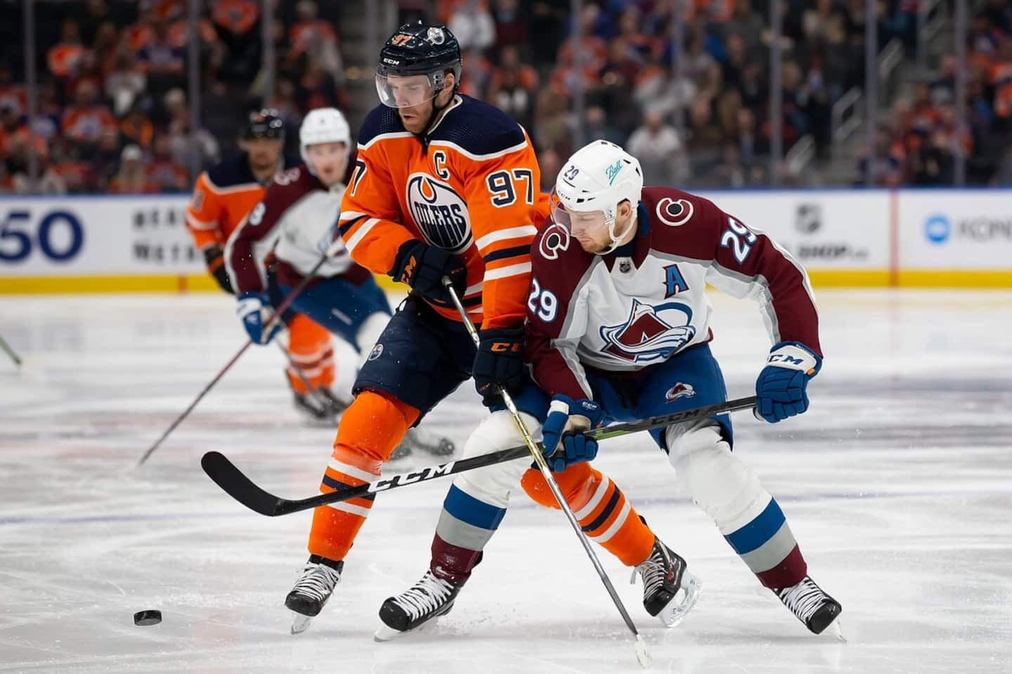 The Oilers will be watching MacKinnon closely