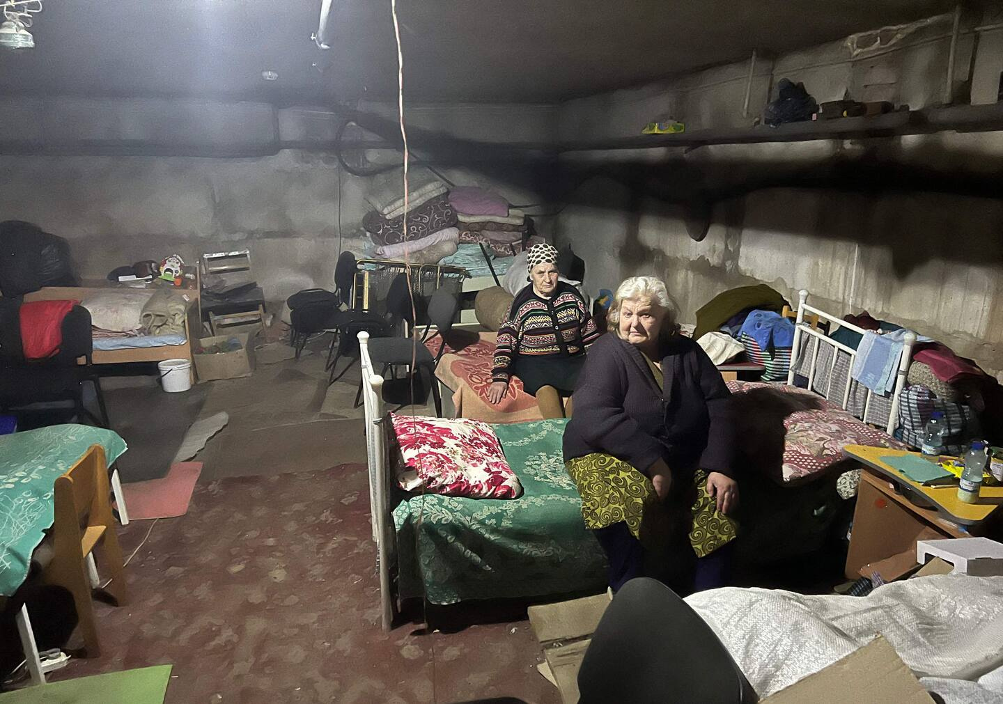 Life underground in Ukraine: "we put crosses for every day spent here alive"