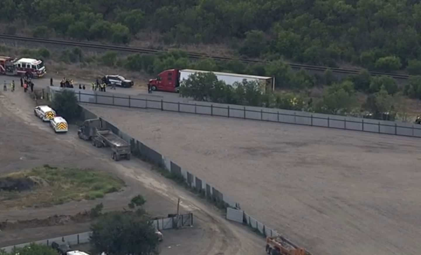 At least 20 migrants found dead in heavy truck in Texas