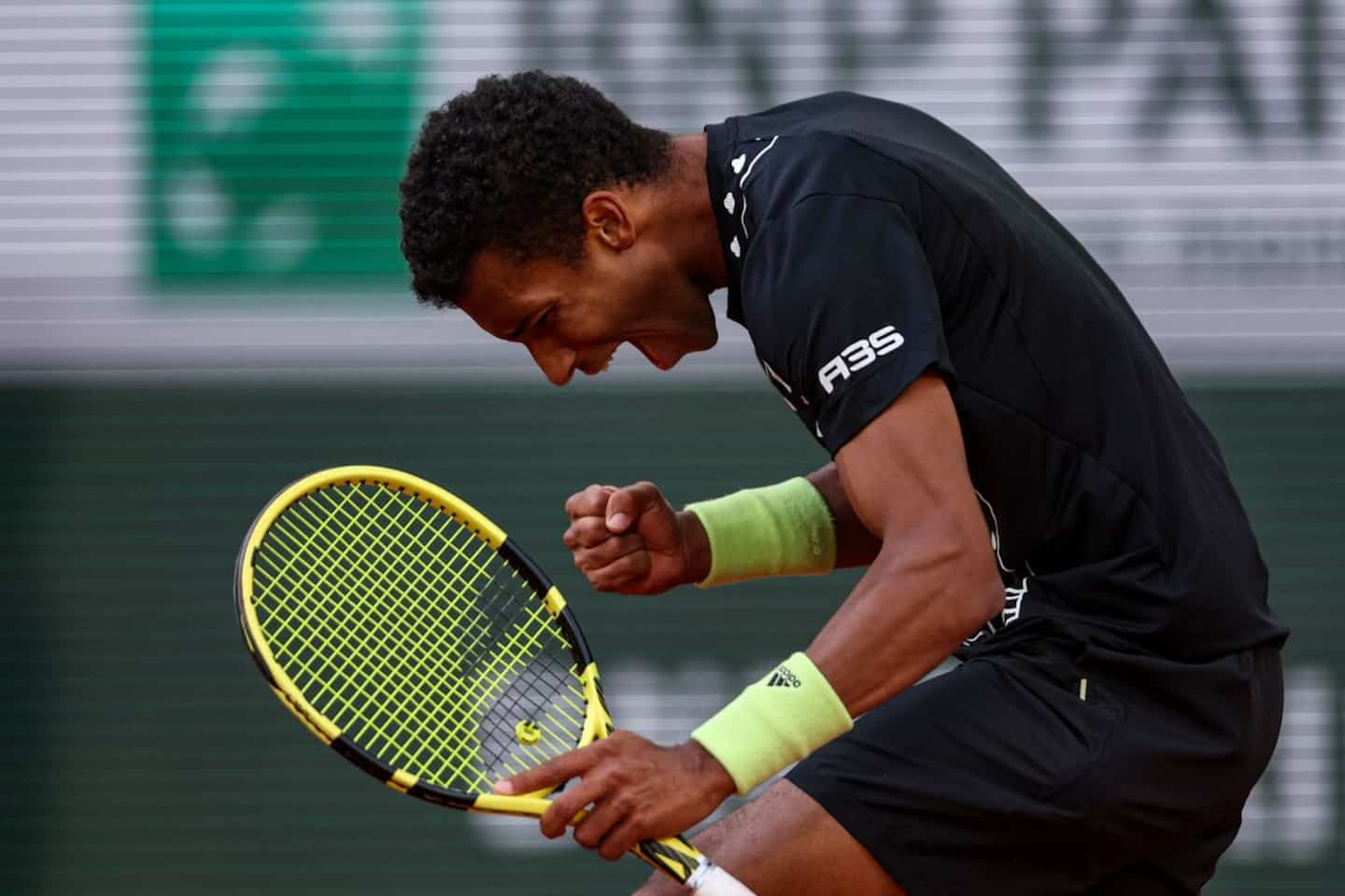 Félix Auger-Aliassime in the semi-finals in the Netherlands