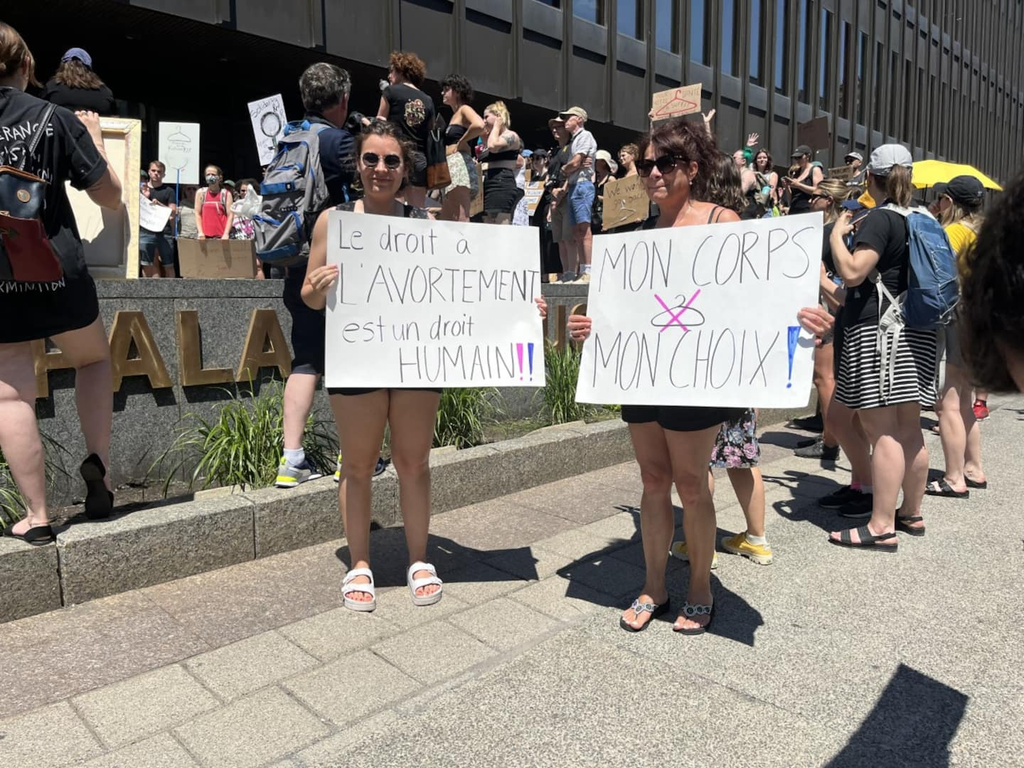 Pro-choice protests take place in Quebec