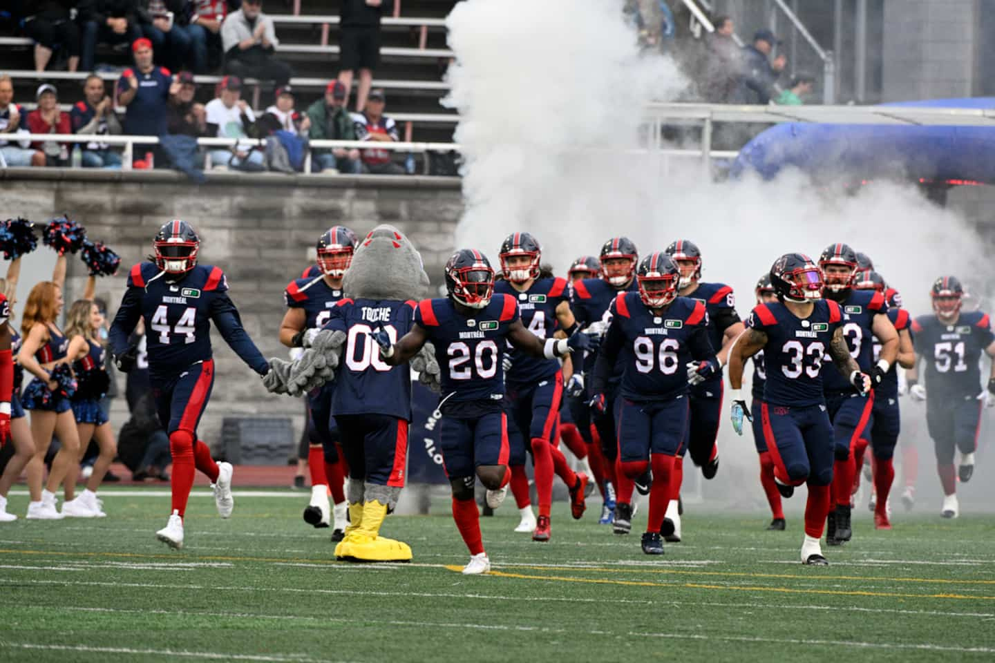 Resounding victory for the Alouettes at home