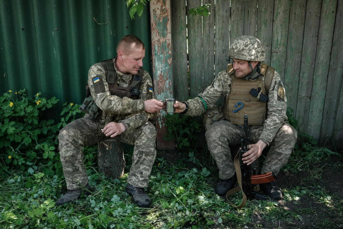 Near the new front line in the Donbass, a sense of abandonment