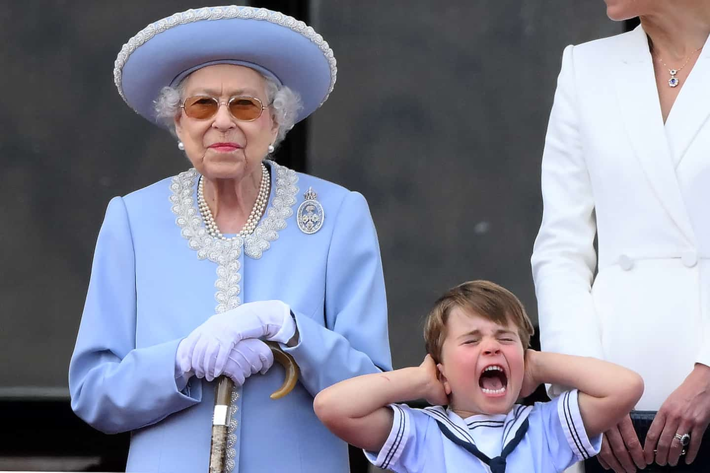 [IN PICTURES] Queen's Jubilee: Prince Louis, 4, steals the show