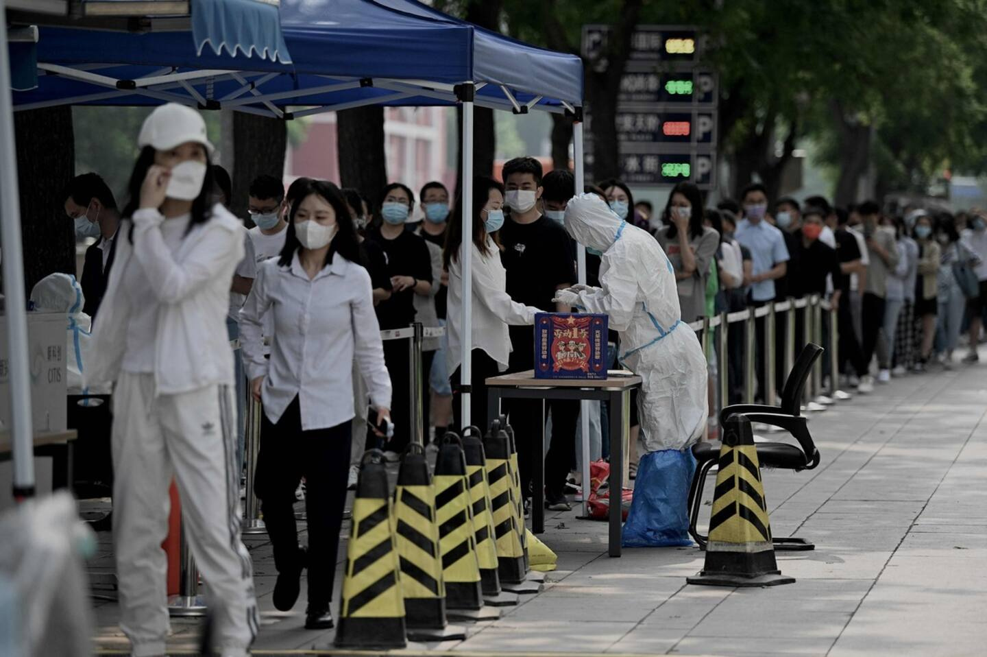 COVID in Beijing: screening restarts after outbreak in bar