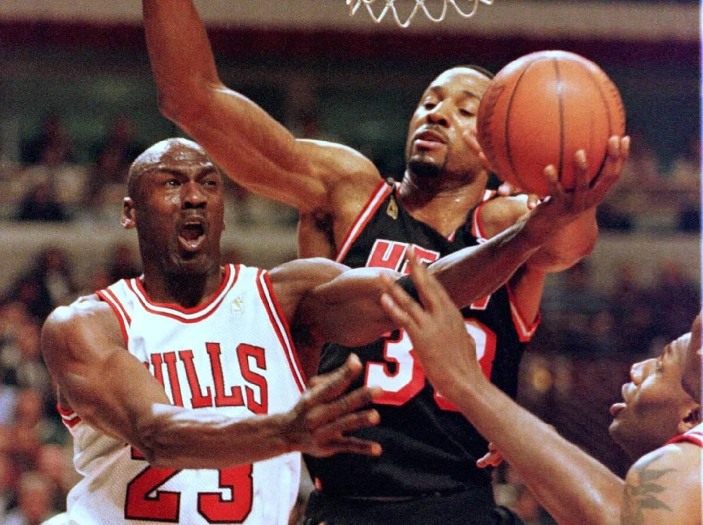 Michael Jordan on NBA2K23 cover art