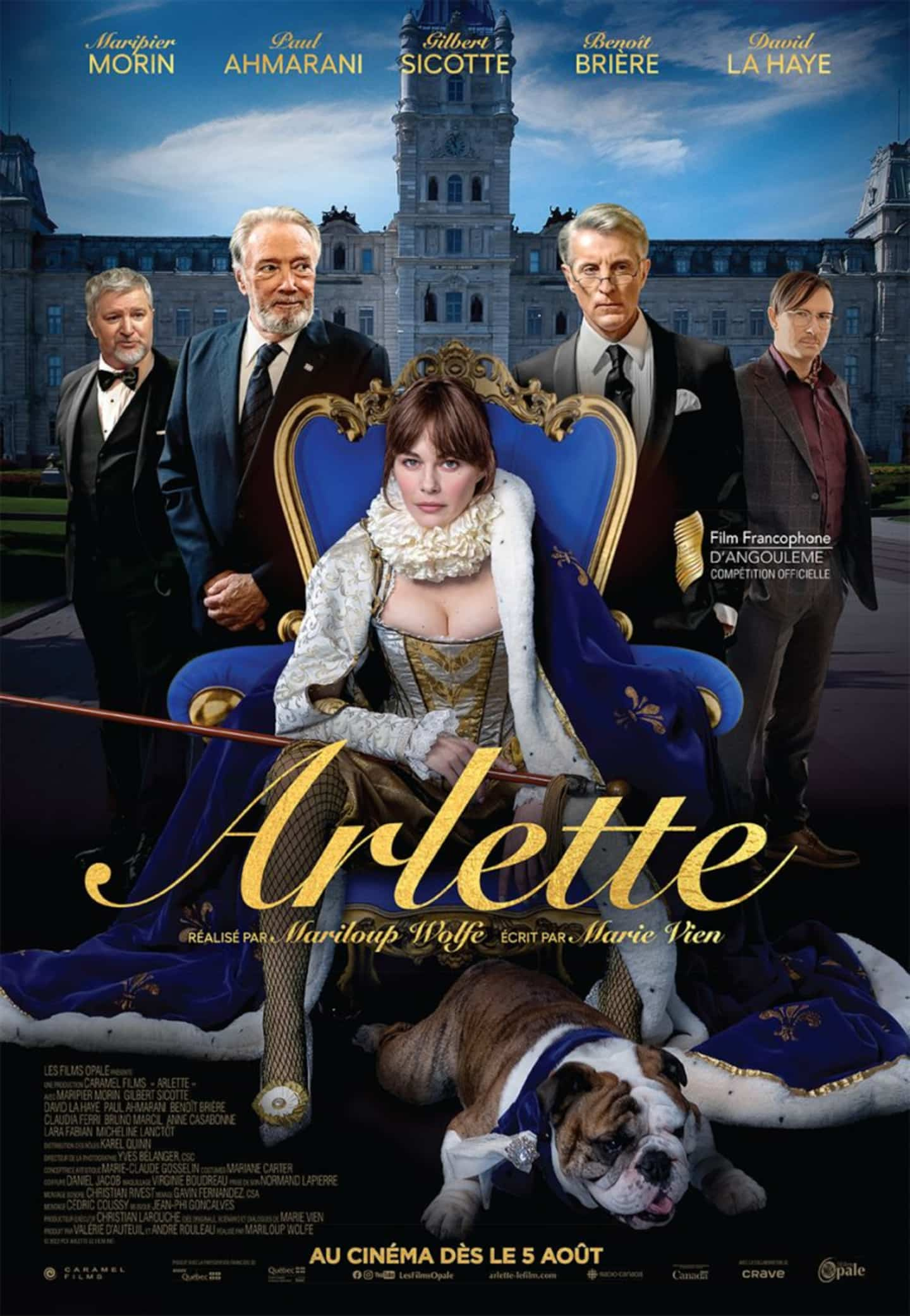 Unveiling of the poster: "Arlette" in official competition in Angoulême
