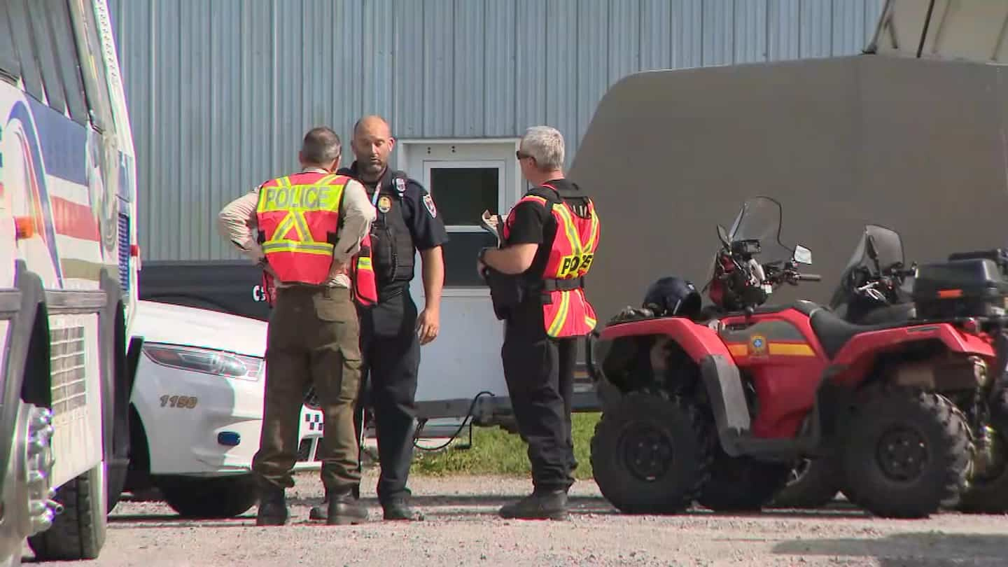 Search operation to find a hiker in Saguenay