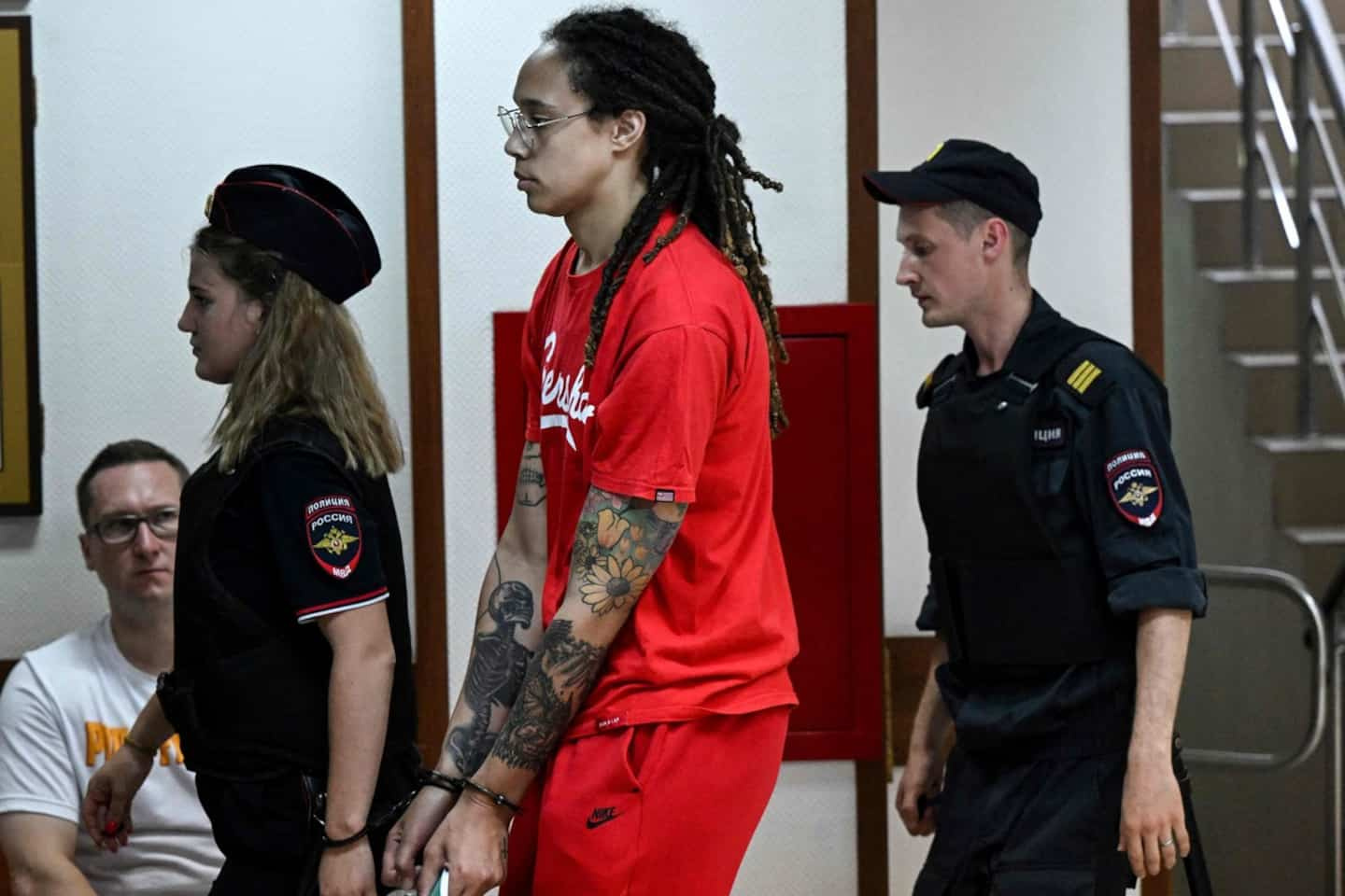 American basketball player Griner supported by her Russian club