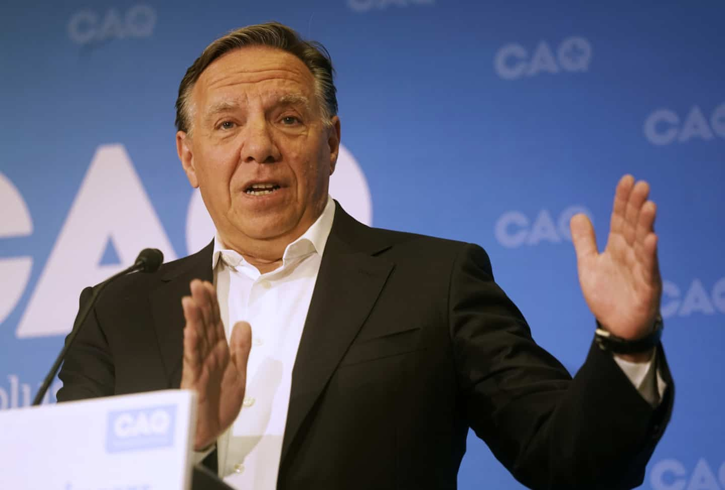 The pope will receive François Legault and his wife in private audience