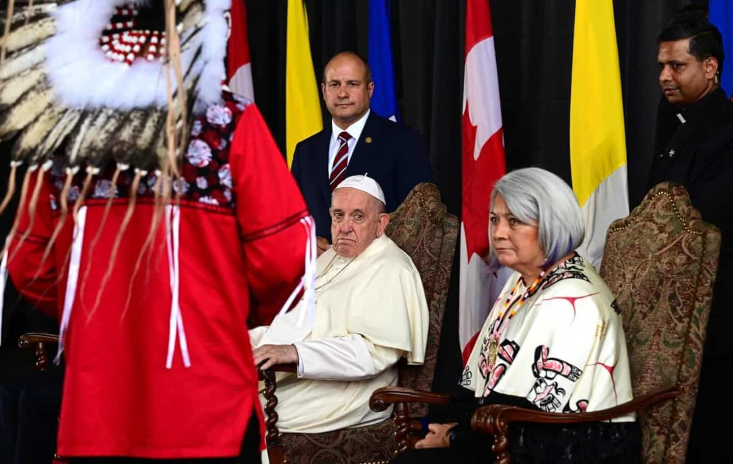 Governor General Acknowledges Apology from Pope Francis