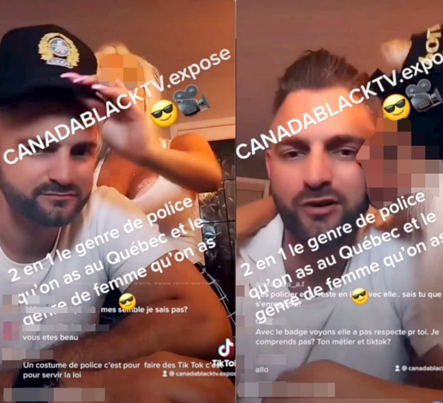 [IN IMAGES] SPVM: investigation into a controversial video of a police officer with an “influencer”