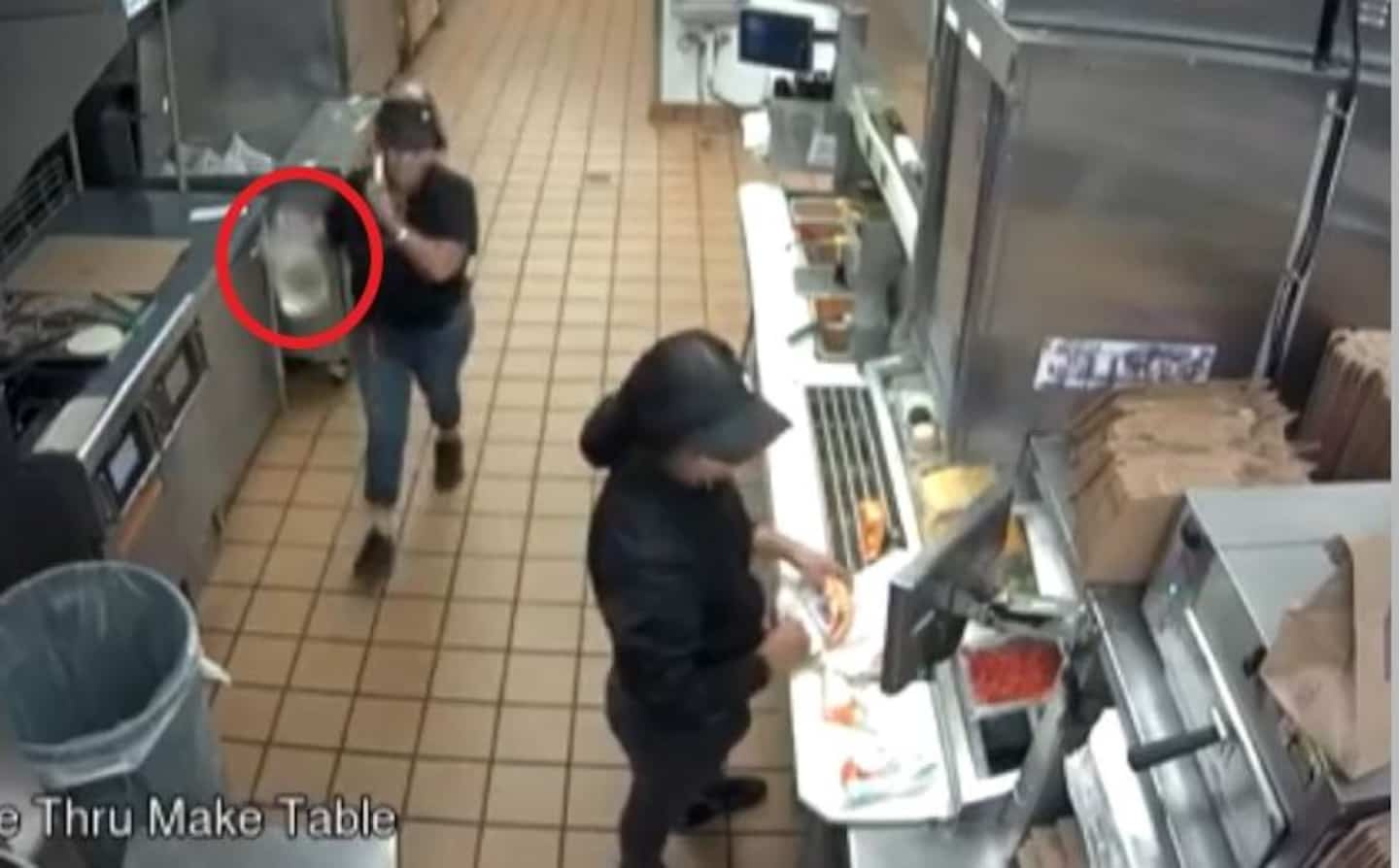 Angry Taco Bell worker throws boiling water at female customers