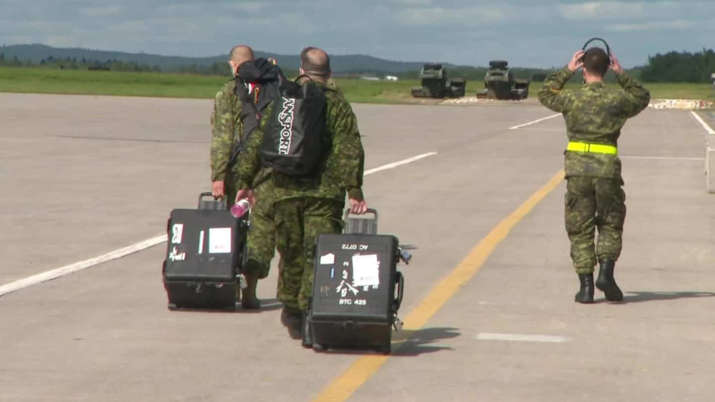 Four months in Romania for soldiers from the Bagotville base