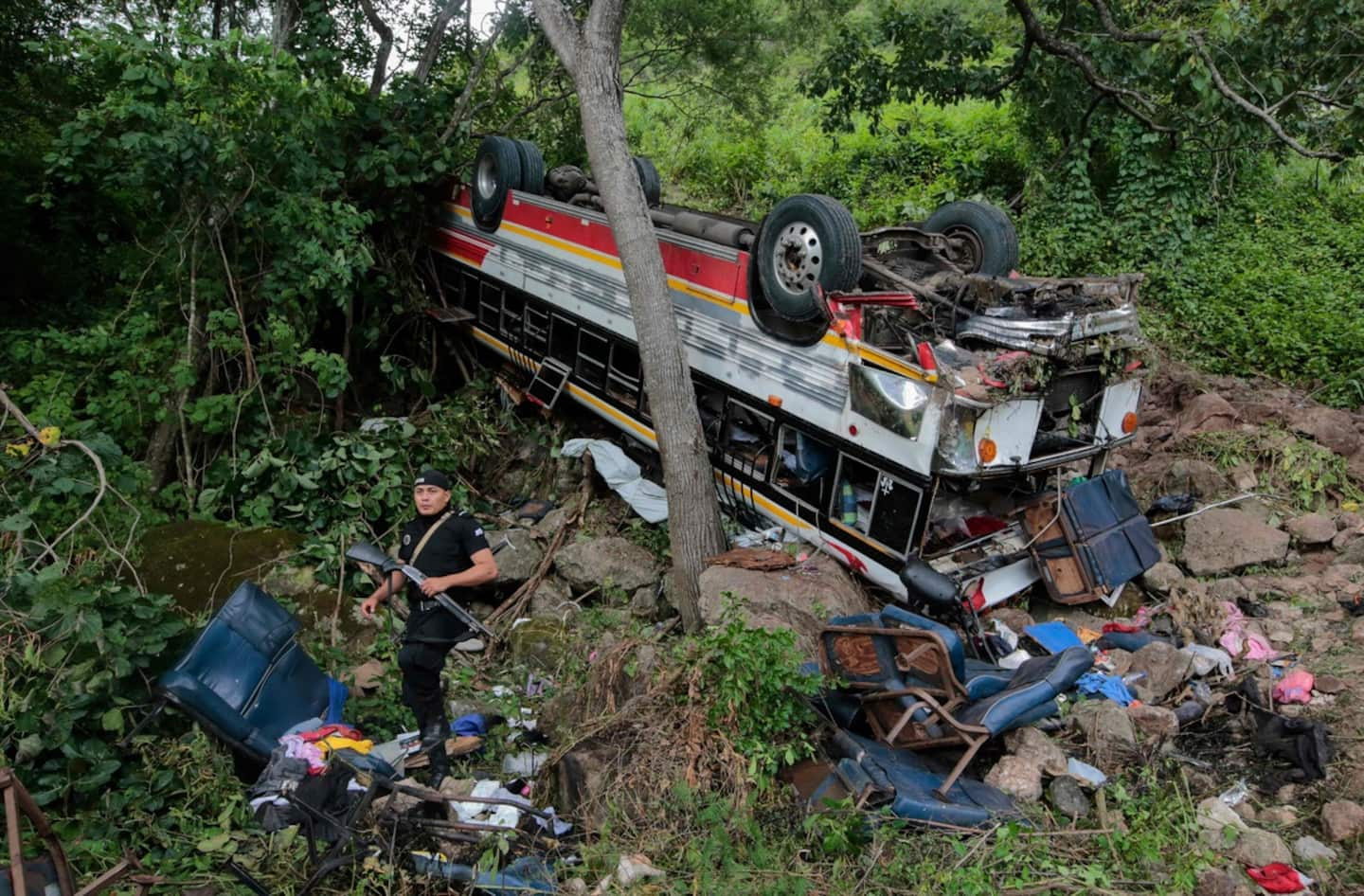 Nicaragua: 16 dead in a bus accident carrying migrants