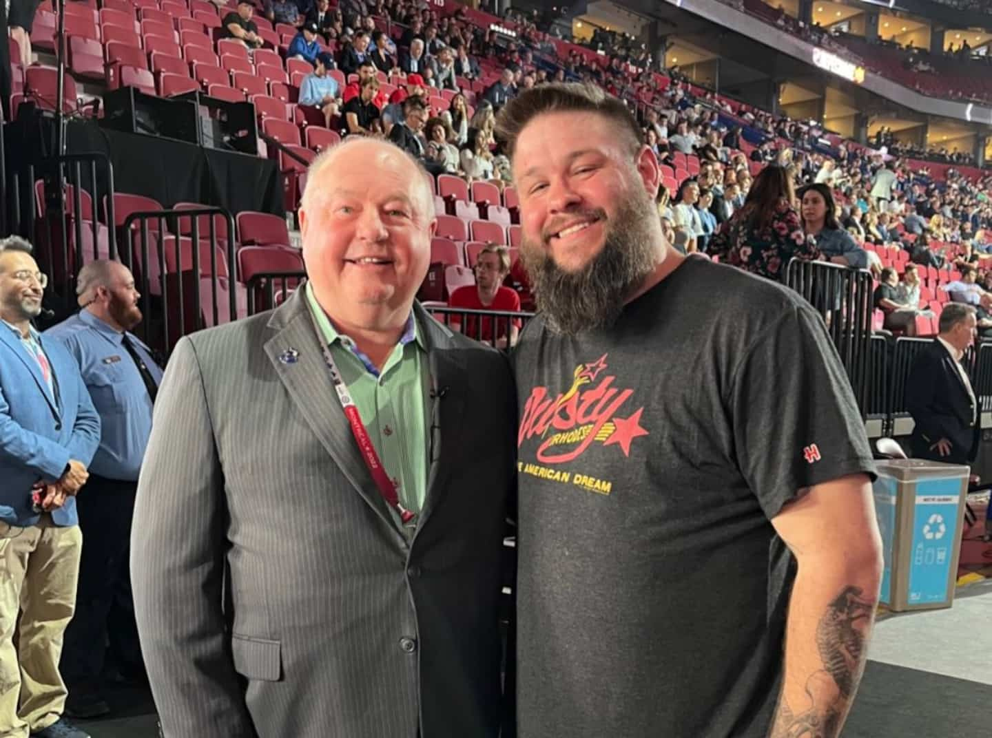 A well-known guest in Quebec surprises Bruce Boudreau