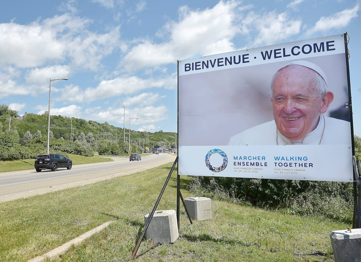 Where to see the pope in Quebec on Wednesday?