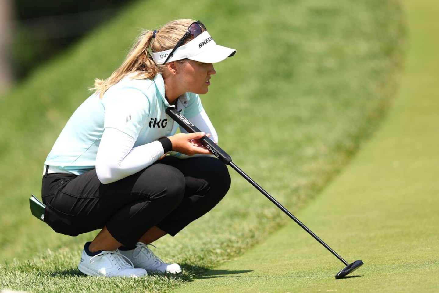 Brooke M. Henderson on mission at the Evian Championship