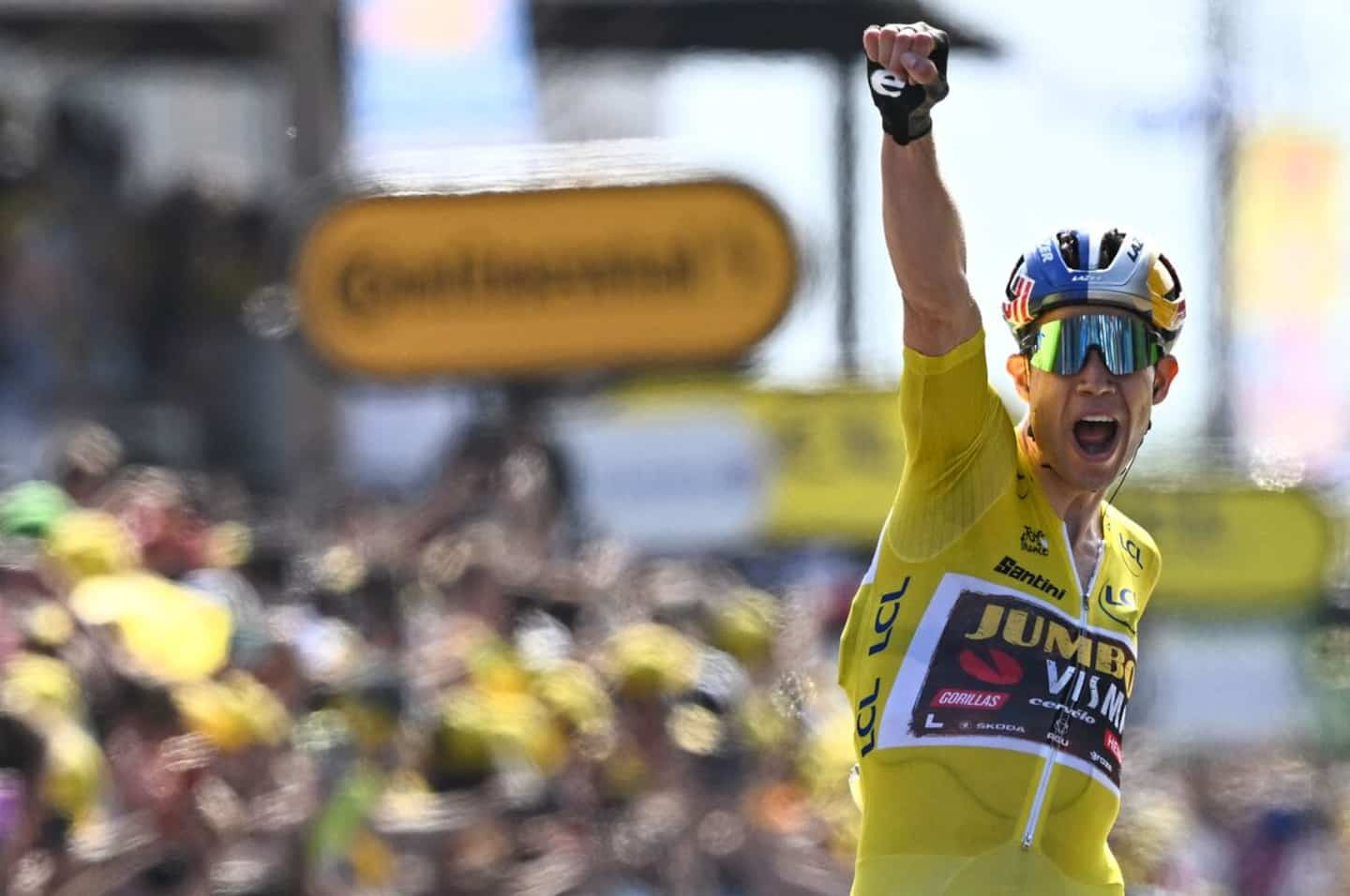 Tour de France: Wout van Aert intractable