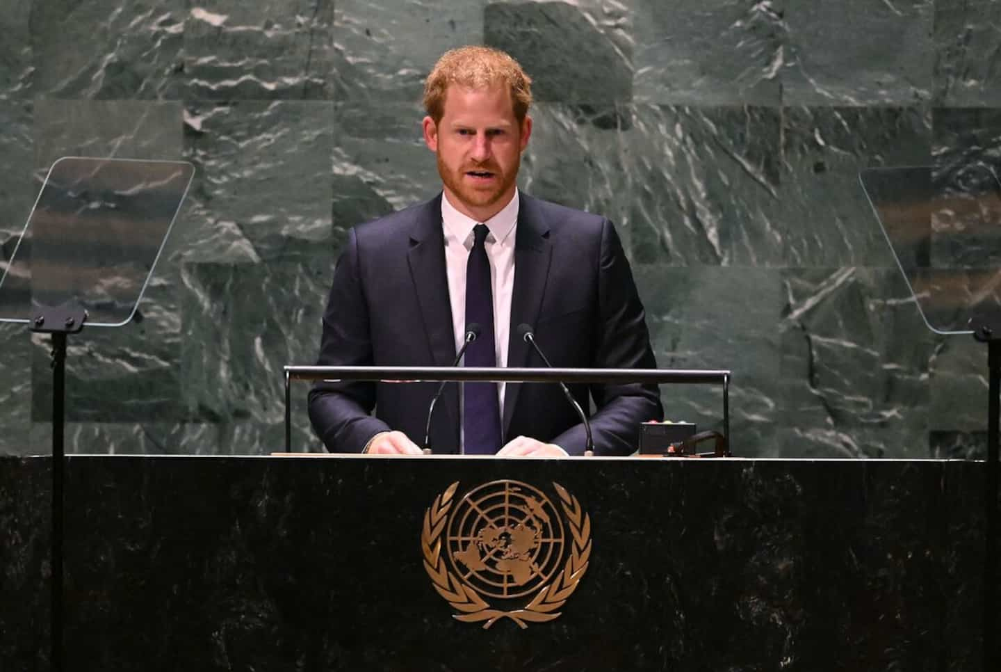 “Our world is on fire again”, denounces Prince Harry at the UN