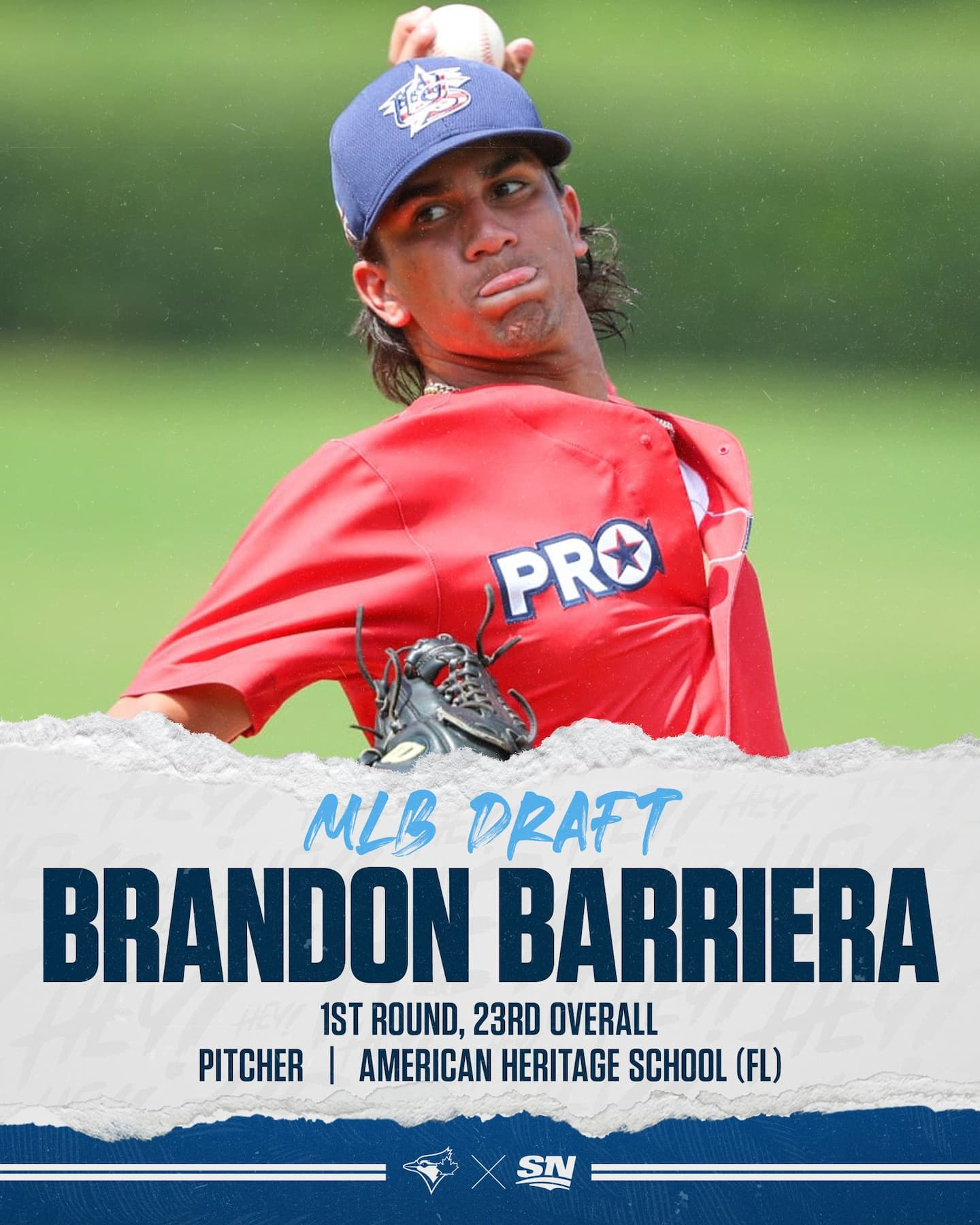 MLB Draft: Brandon Barriera is the Blue Jays' first pick