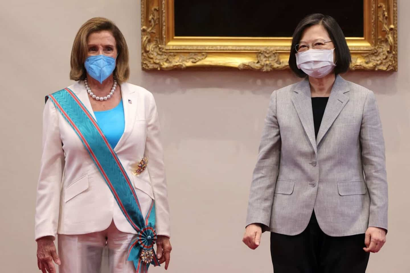 Pelosi visit: Taiwan “will not back down” in the face of Chinese threat, says its president