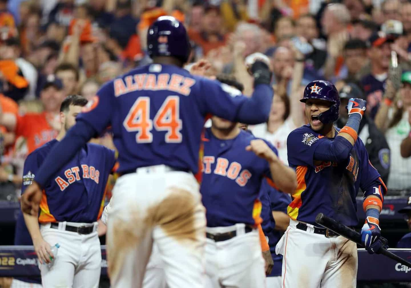The Astros tie the World Series