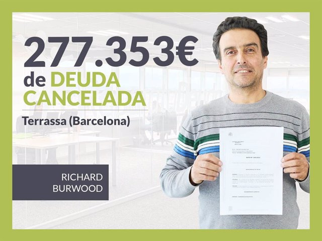 COMMUNICATION: Repair your Debt Lawyers cancels €277,353 in Terrassa (Barcelona) with the Second Chance Law