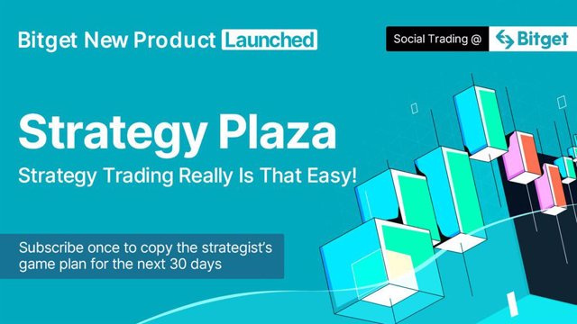 ANNOUNCEMENT: Bitget innovates social trading with its new "Strategy Plaza" feature