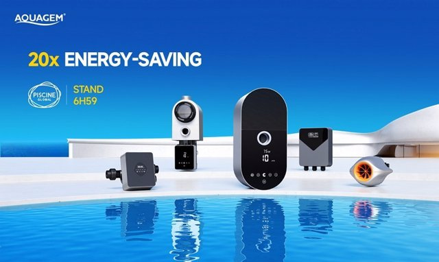 ANNOUNCEMENT: Learn about Aquagem's innovations for energy-saving pools at Piscine Global Europe