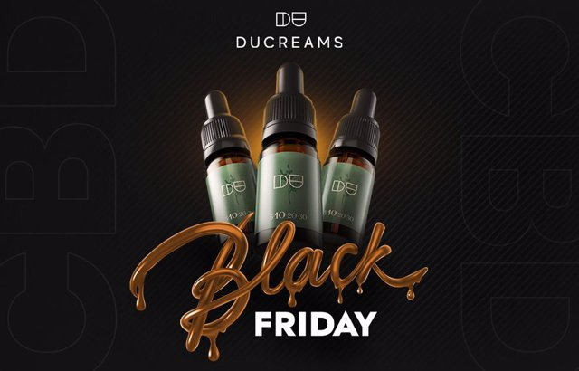 RELEASE: Black Friday reaches the world of CBD in a sustainable way with Ducreams