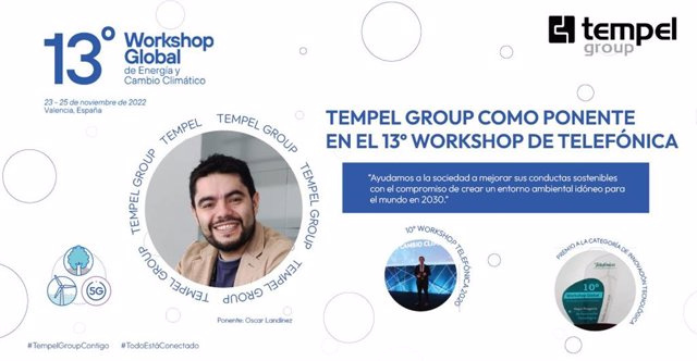 STATEMENT: Tempel Group participates in the 13th Telefónica Global Workshop on Energy and Climate Change