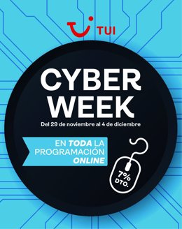 STATEMENT: TUI extends offers with the launch of Cyber ​​Week and a 7% discount on all online programming