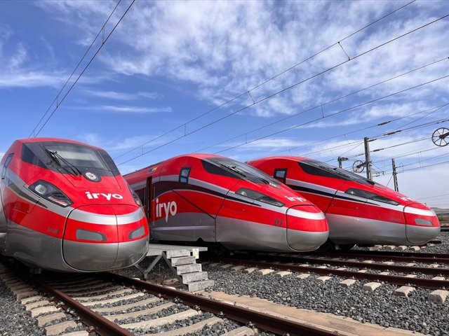 Iryo begins to operate its high-speed trains on the Madrid-Barcelona route this Friday