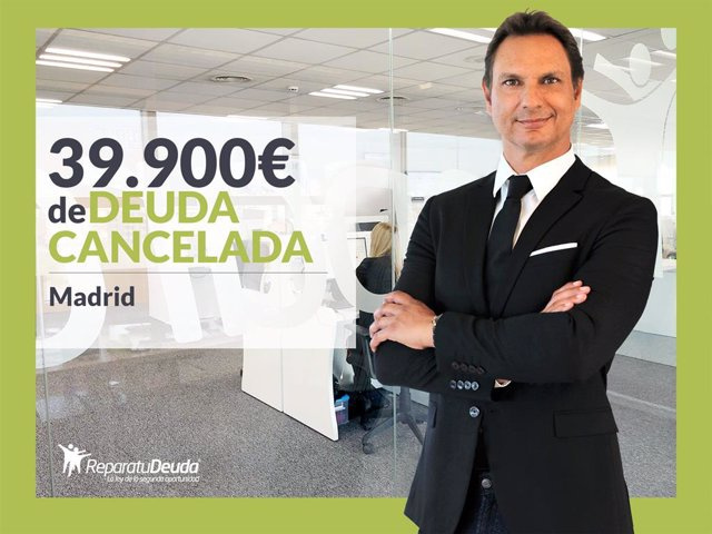 COMMUNICATION: Repair your Debt Lawyers pays €39,900 in Madrid with the Second Chance Law