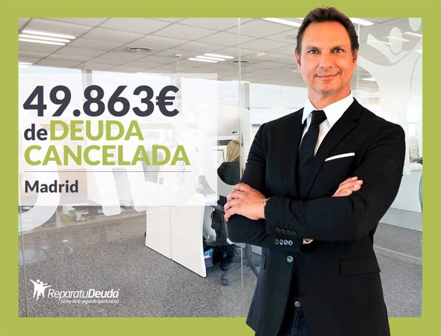 STATEMENT: Repara tu Deuda Abogados cancels €49,863 in Madrid with the Second Chance Law