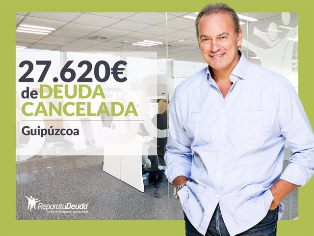 COMMUNICATION: Repair your Debt Lawyers cancels €27,620 in Guipúzcoa (Basque Country) with the Second Chance Law