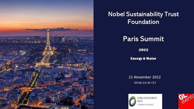 COMUNICADO: Nobel Sustainability Trust Foundation Paris Summit