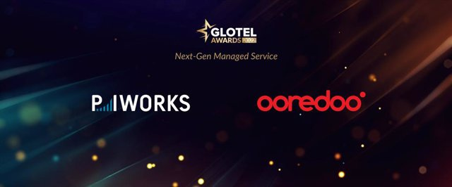 RELEASE: P.I. Works and Ooredoo Algeria win at the Glotel Awards for "Innovation of the Year in Managed Services"
