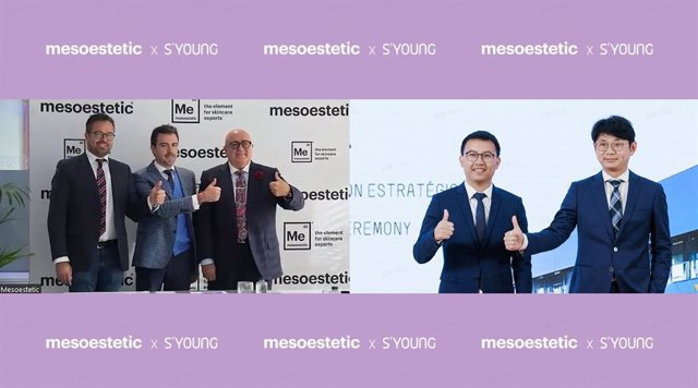 RELEASE: mesoestetic® joins forces with S'Young International to start a new chapter of growth in China