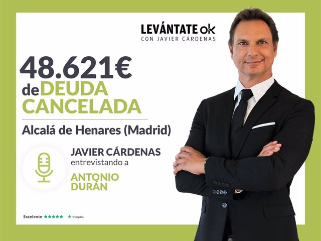 STATEMENT: Repair your Debt Abogados cancels €48,621 in Alcalá de Henares (Madrid) with the Second Chance Law