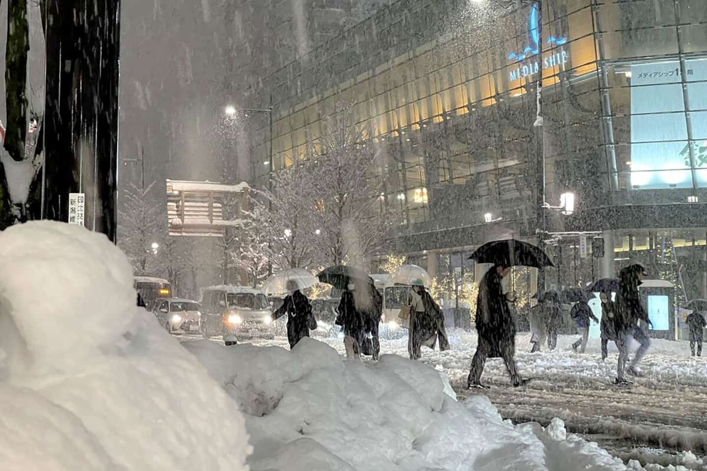 Snow: 17 dead in Japan in the last ten days