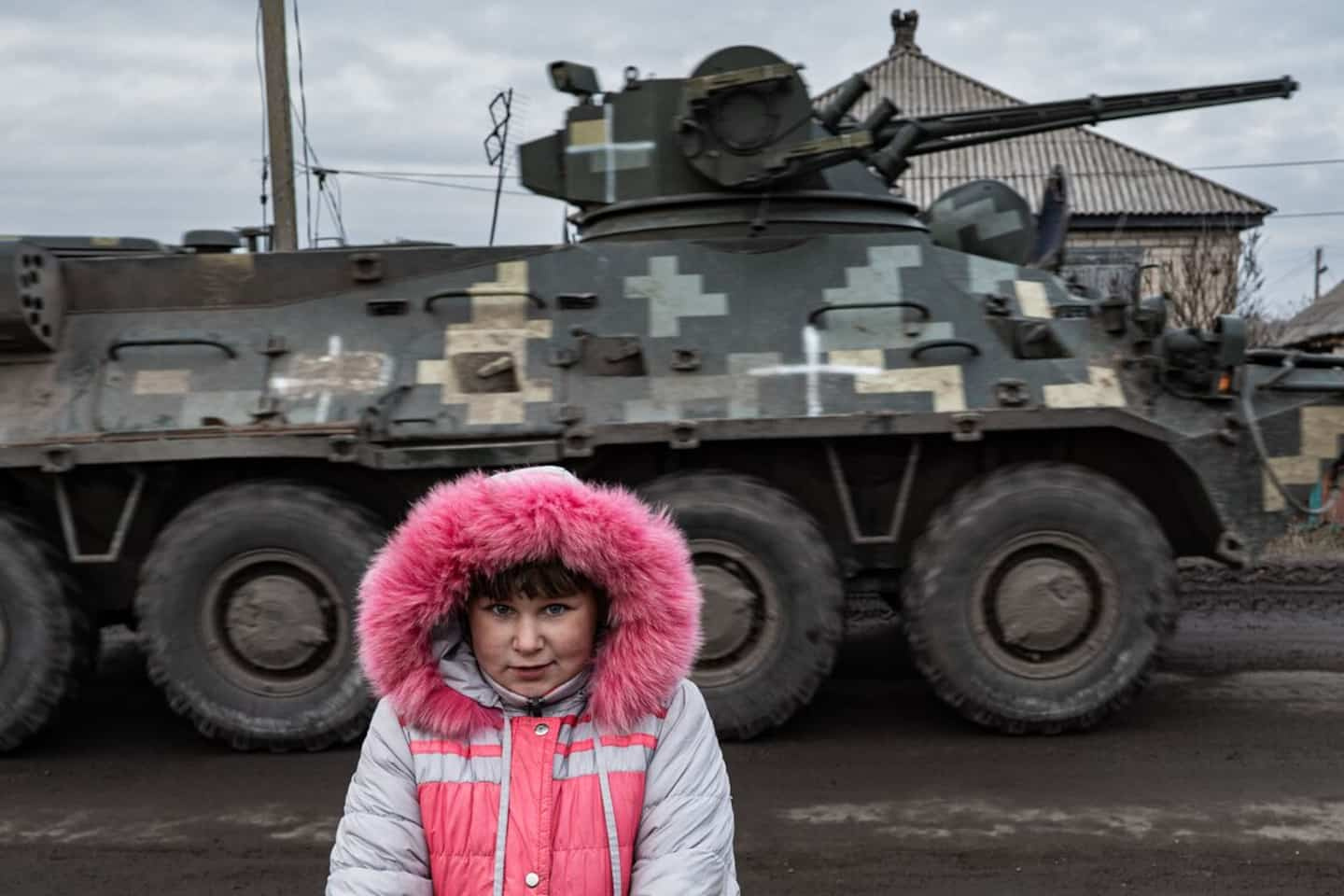 In Ukraine, the children of the front line