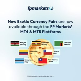 RELEASE: FP Markets, a leading Forex and CFDs broker, increases its Forex offering in Africa, LATAM and Asia