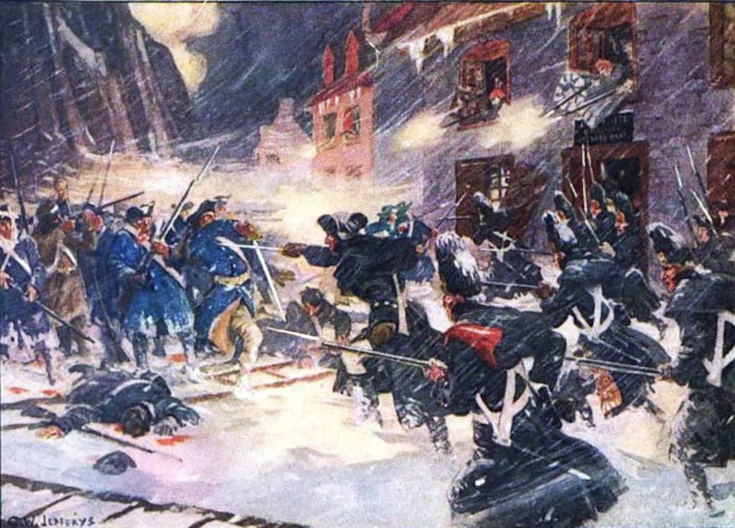 Quebec in stories: on December 31, 1775, Quebec almost became an American state