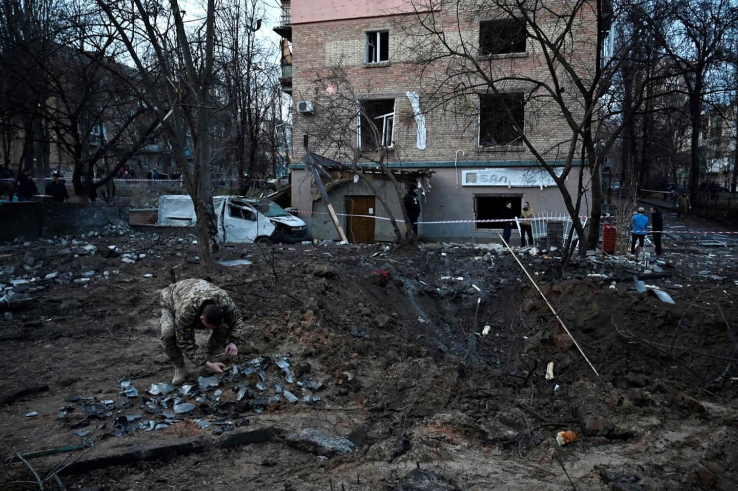 Ukraine: Russian New Year strikes leave four dead and 50 injured