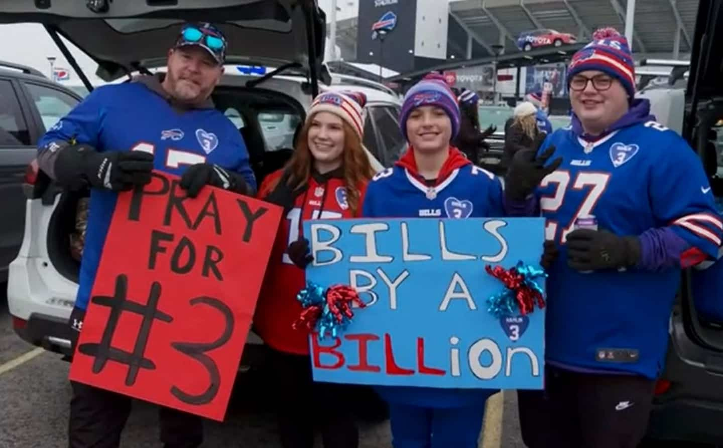 [MUST SEE] Buffalo Bills' first game since Damar Hamlin's cardiac arrest