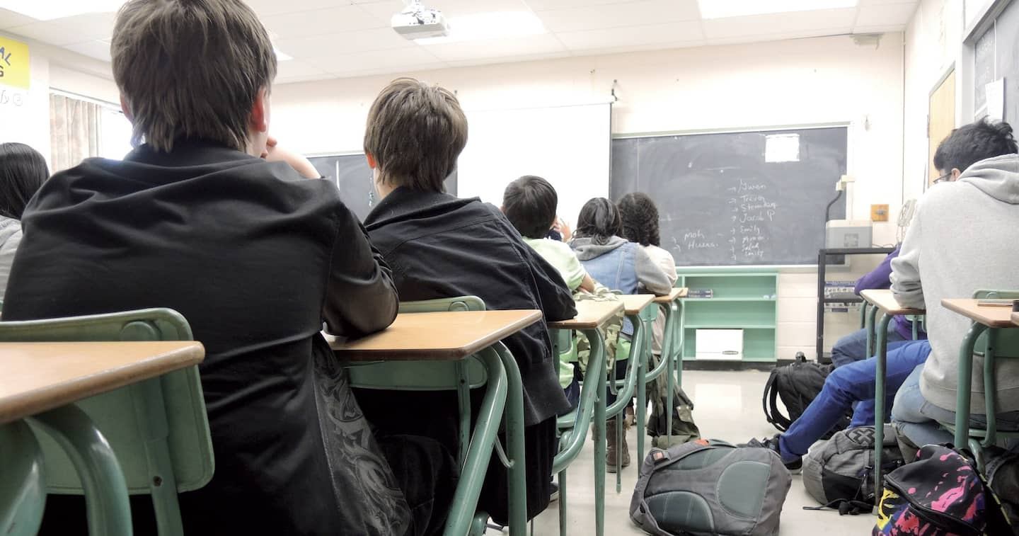 Classes overflowing with struggling students