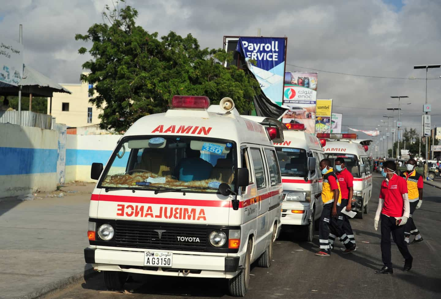 Somalia: nine dead in a double attack in the center of the country